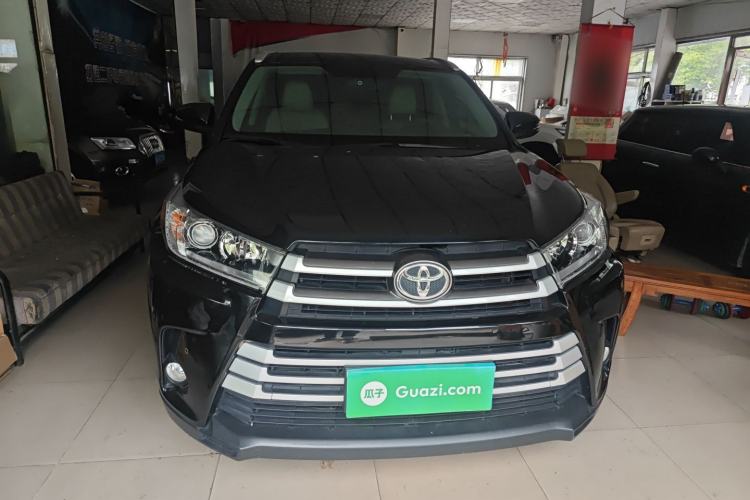 Used Toyota Highlander 2021 2.0T Four-Wheel Drive Elite Edition 7-Seater Front