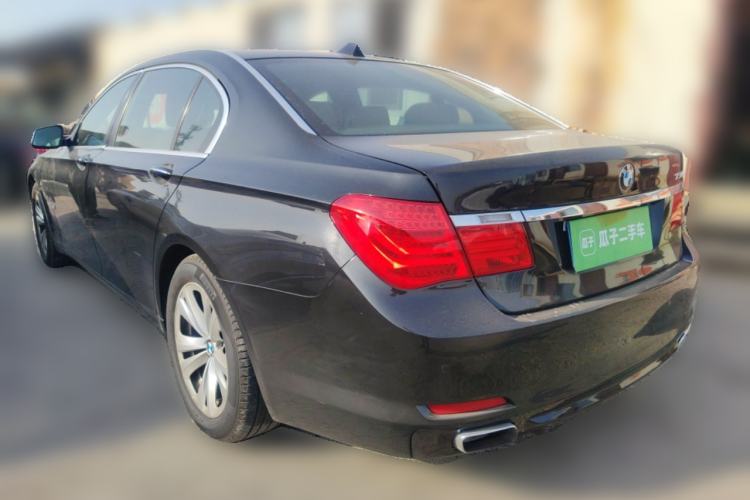 Used BMW 7 Series 2011 730Li Elegant Model Rear Left 45 Deg