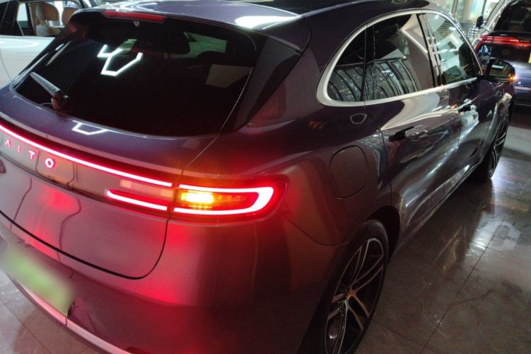 Used Hima AITO M5 2025 Extended-Range Ultra All-Wheel-Drive Version Rear Right 45 Deg