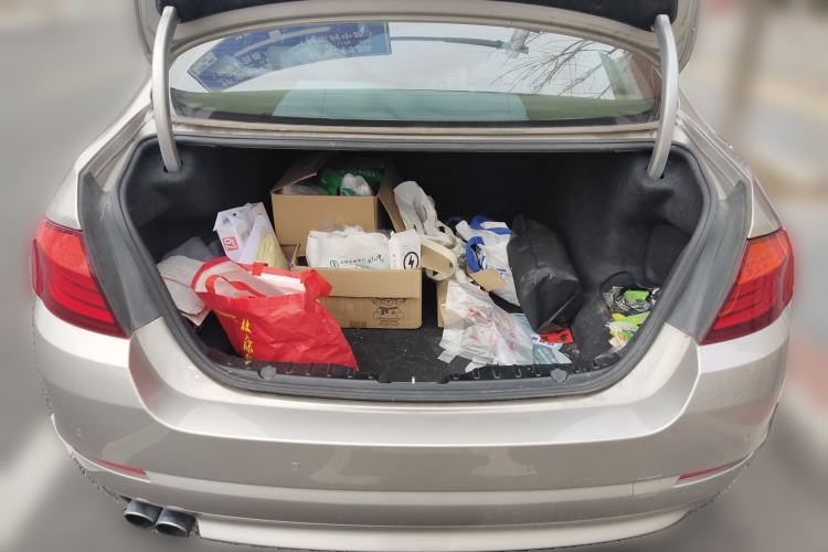 Used BMW 5 Series 2013 530Li Leading Model Trunk