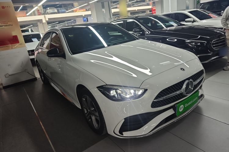 Used Mercedes-Benz C-Class 2022 Restyled C 200 L Sport Edition Front Right 45 Deg