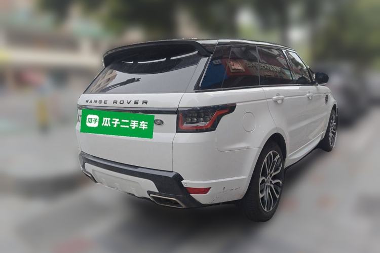 Used Land Rover Range Sport 2022 3.0 L6 YAO Black Edition Rear Right 45 Deg