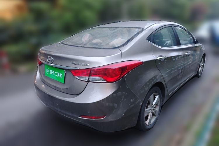 Used Hyundai Elantra (5th Generation / Langdong) 2013 1.6L Automatic Luxury Model Rear Right 45 Deg