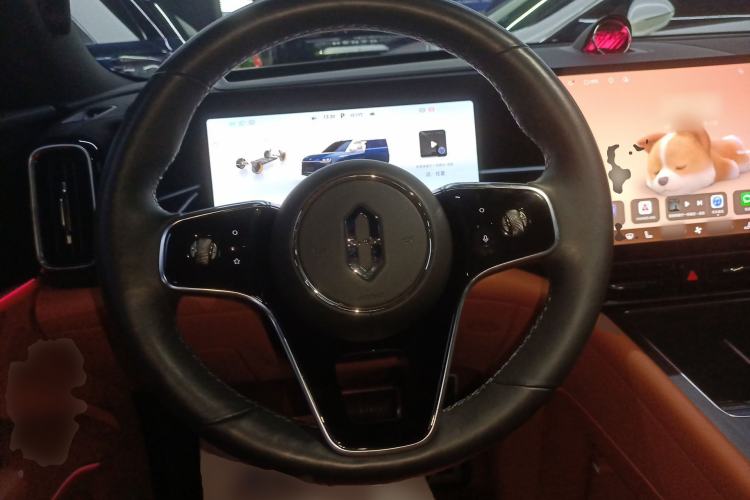 Used Hima AITO M9 2024 Range-Extended Ultra Version 42 kWh 6-Seater Model Steering Wheel