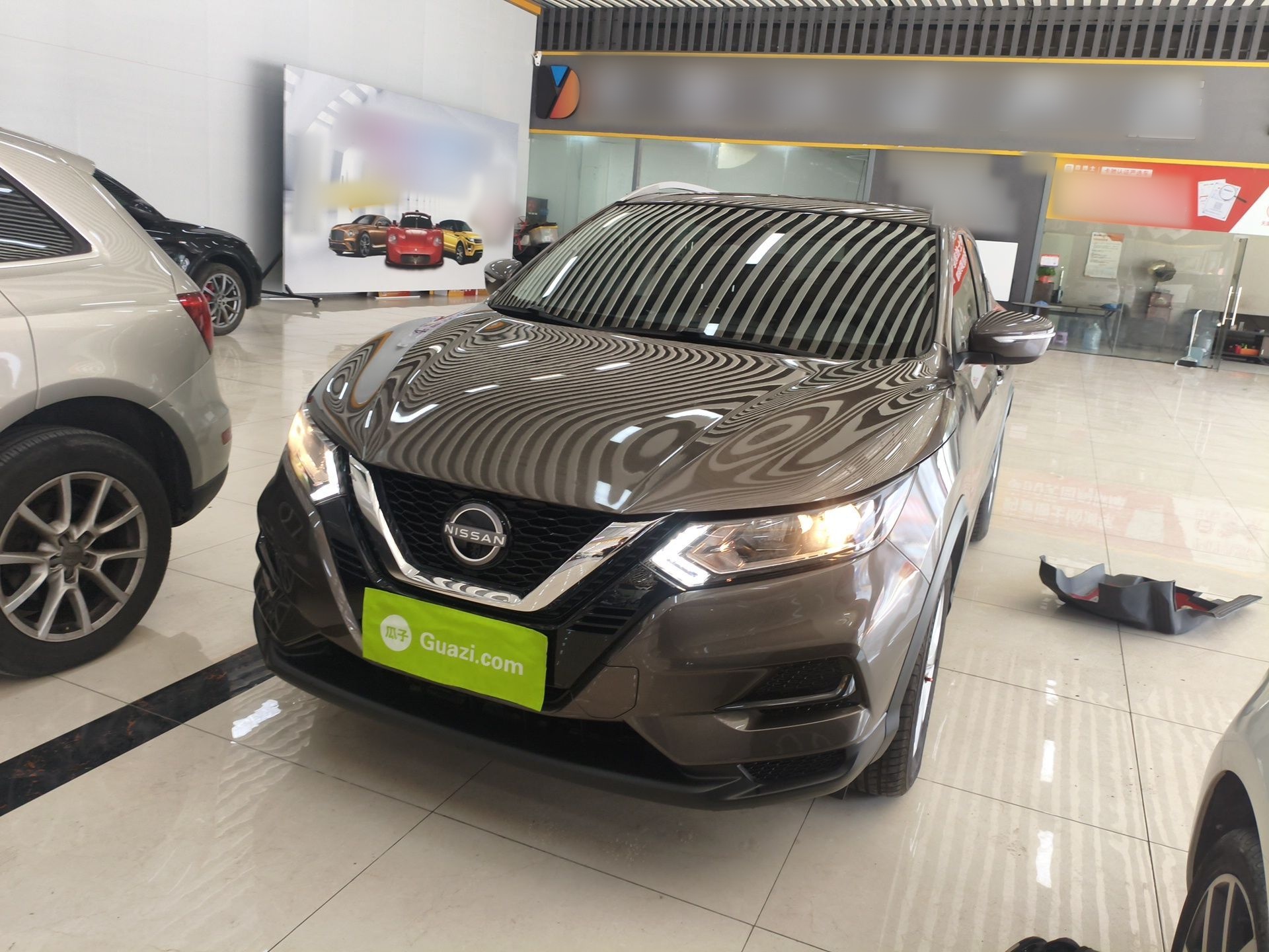 تحت مقدمة السيارة