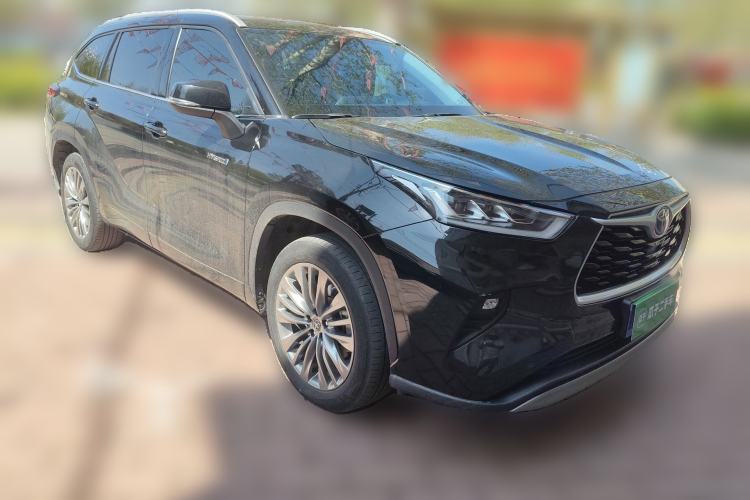 Used Toyota Highlander 2022 Dual-Engine 2.5L Four-Wheel Drive Prestige Version 7 Seats Exterior 2