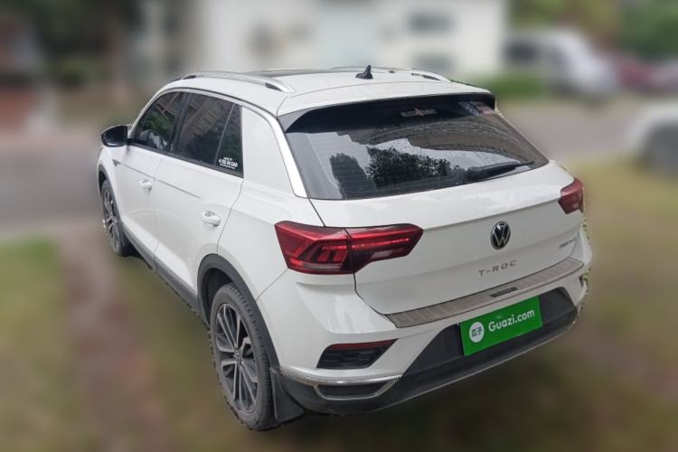 Used Volkswagen T-ROC 2021 Revised Version 280TSI DSG Two-Wheel Drive Comfort & Smart Connectivity Edition Rear Left 45 Deg