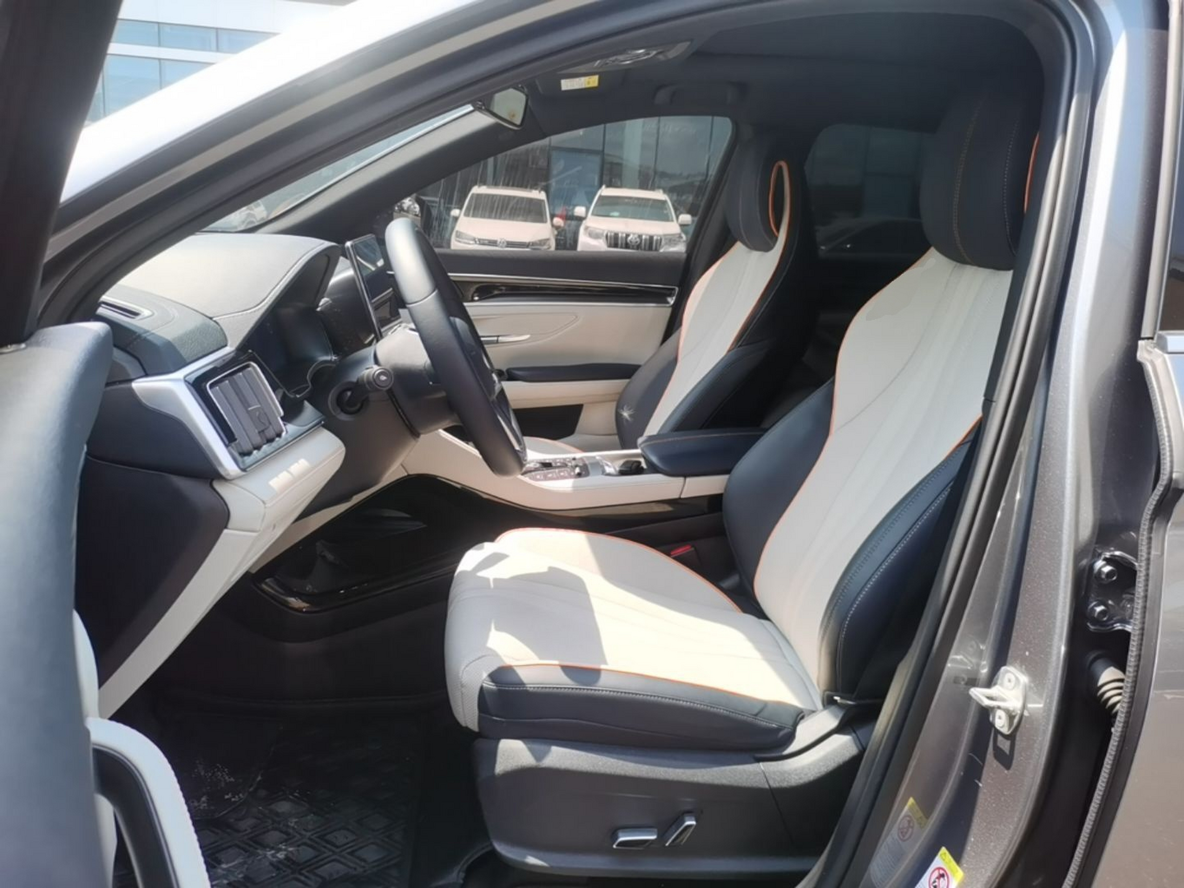 Avant de la voiture