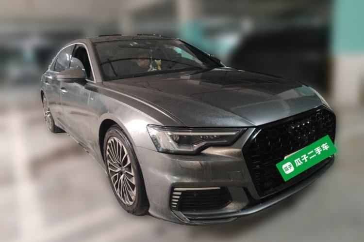 Used Audi A6L New Energy 2020 55 TFSI e quattro Front Right 45 Deg