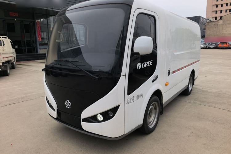 Used Guangtong Auto makeup Logistics Vehicle 2024 3.1T 2-Seater 4.99-Meter All-Electric Closed Cargo Van with 41.86 kWh
