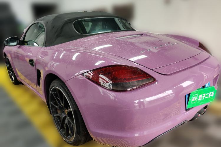 Used Porsche Boxster 2011 Boxster Black Edition 2.9L Rear Left 45 Deg