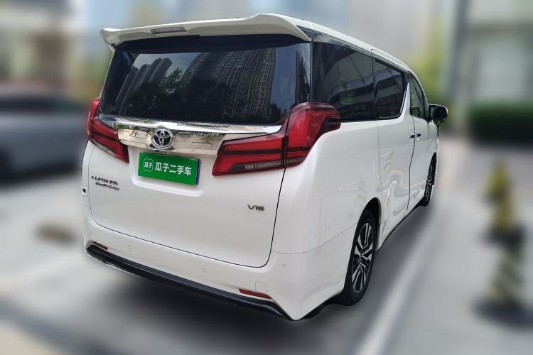 Used Toyota Alphard 2018 Revised Version 3.5L Premium Edition Rear Right 45 Deg