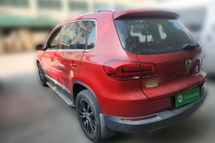 Used Volkswagen Tiguan 2015 1.8TSI Automatic Two-Wheel Drive Luxury Model Rear Left 45 Deg