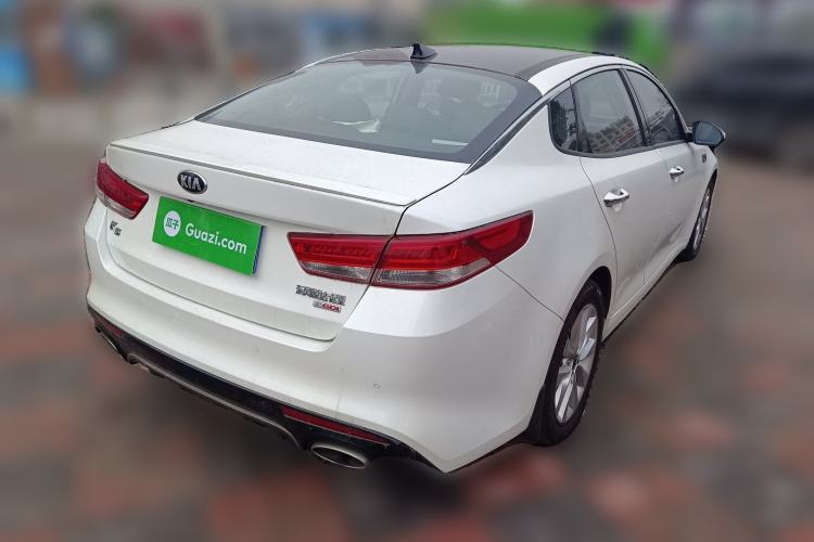 Used Kia K5 2016 1.6T Automatic LUX Rear Right 45 Deg