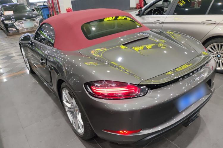 Used Porsche 718 2020 Boxster 2.0T Rear Left 45 Deg