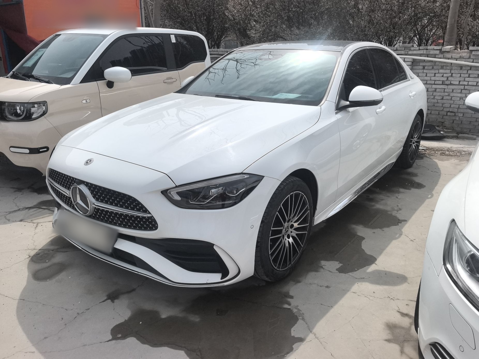 Parte inferior delantera