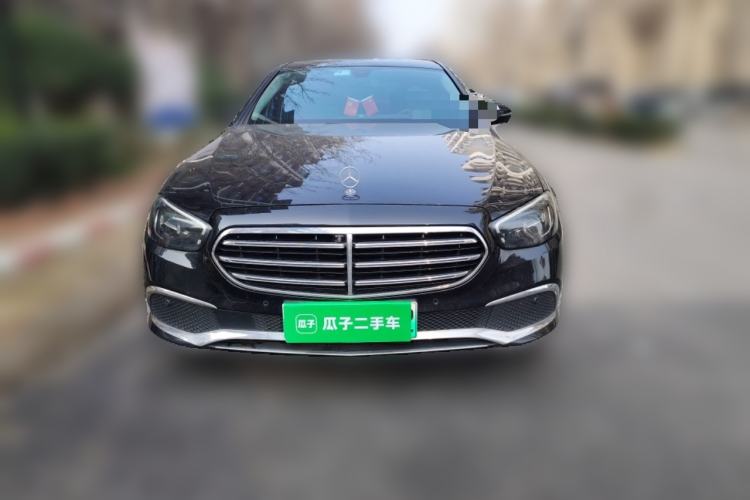 Used Mercedes-Benz E-Class New Energy 2021 E 350 e L Plug-in Hybrid Sedan Front