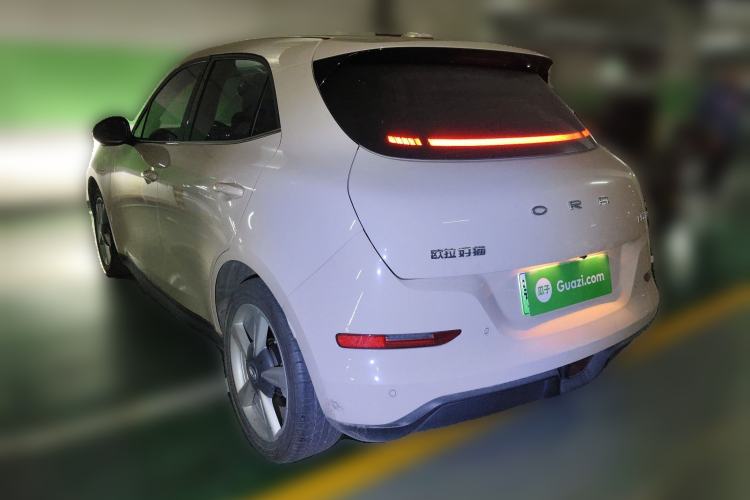 Used ORA Good Cat 2023 401 km Standard Range Prestige Version Lithium Iron Phosphate Rear Left 45 Deg