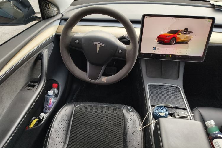 Used Tesla Model Y 2022 Revised Version Rear-Wheel Drive Steering Wheel