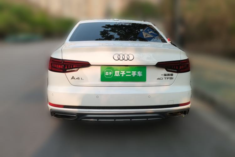 Used Audi A4L 2019 40 TFSI Fashion Edition China VI Emission Standard Rear