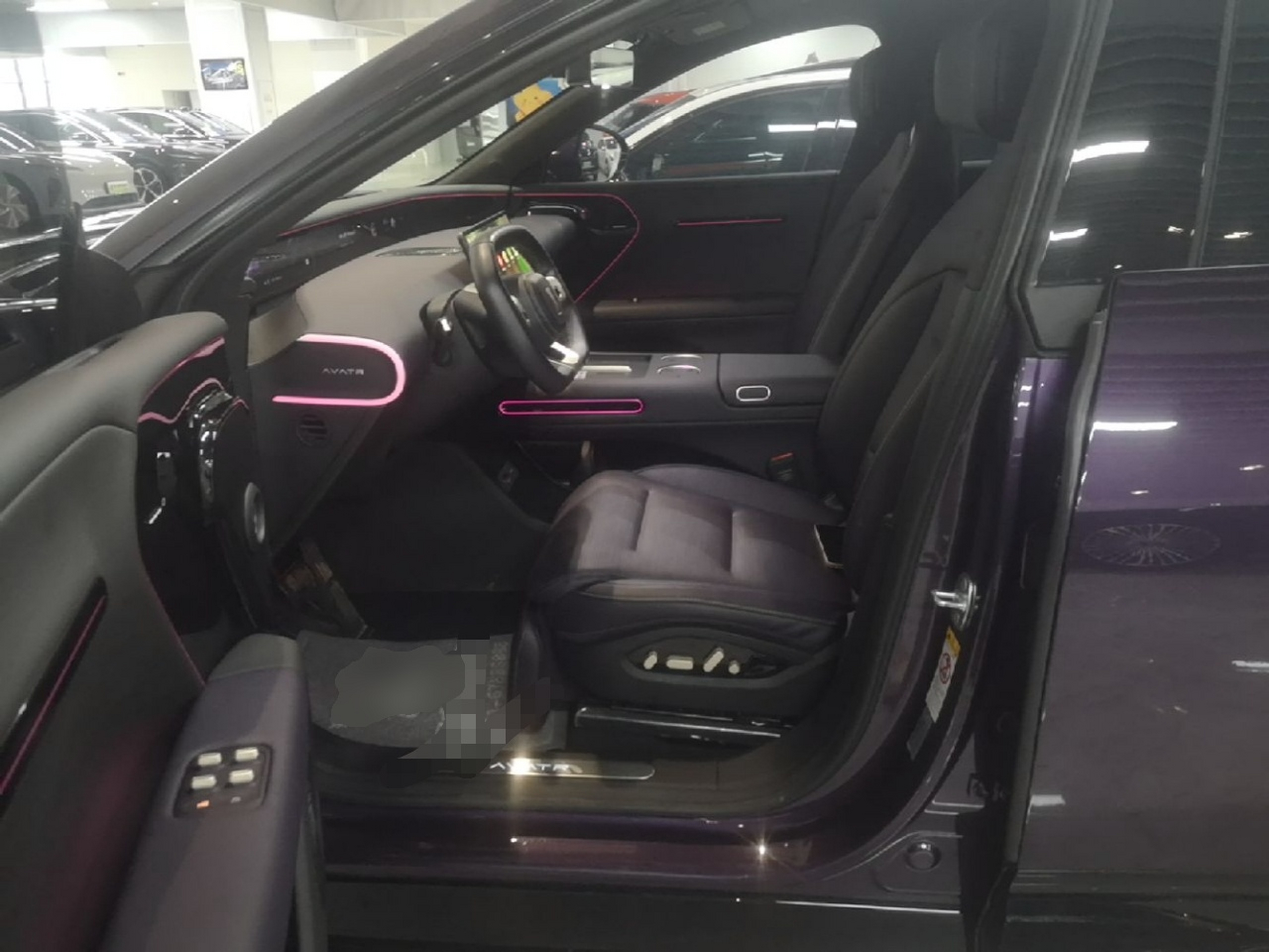 Avant de la voiture