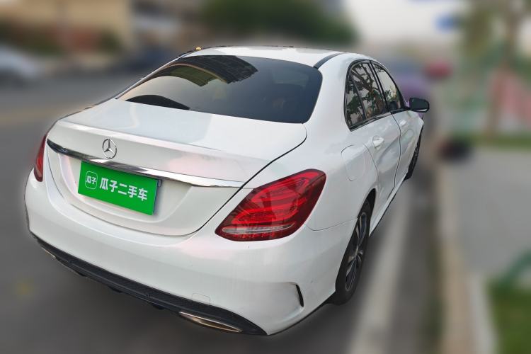 Used Mercedes-Benz C-Class 2016 C 200 Sport Edition Rear Right 45 Deg