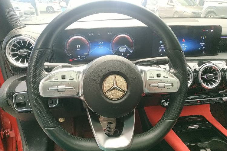 Used Mercedes-Benz A-Class 2022 Restyled A 200 L Sport Sedan Fashion Version Steering Wheel