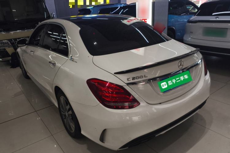 Used Mercedes-Benz C-Class 2017 C 200 L Sport Edition Rear Left 45 Deg