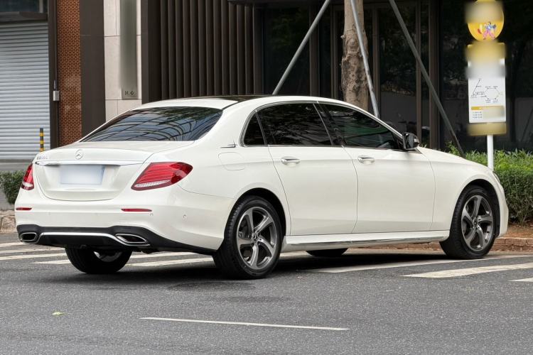 Used Mercedes-Benz E-Class 2018 E 300 L Sporty and Stylish Model Rear Right 45 Deg