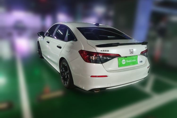 Used Honda Civic 2022 240TURBO CVT Dynamic Edition Rear Left 45 Deg