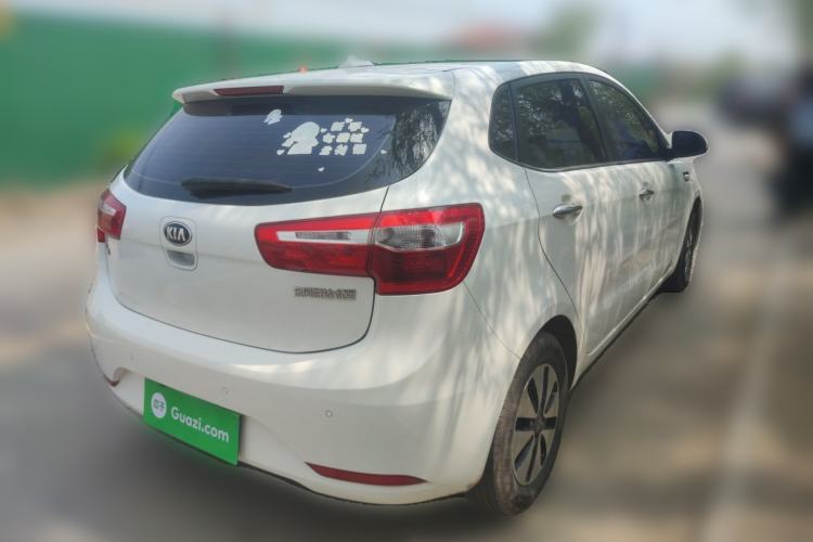 Used Kia K2 2012 Hatchback 1.4L Automatic Cool Edition Rear Right 45 Deg