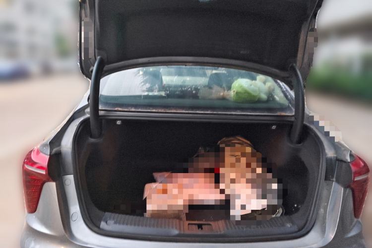 Used Hongqi H5 2025 1.5T DCT Qiyun 500 000th Unit Commemorative Edition Trunk