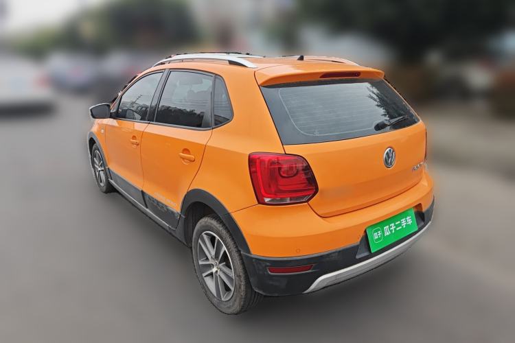 Used Volkswagen Polo 2012 1.6L Cross Polo Automatic Transmission Rear Left 45 Deg