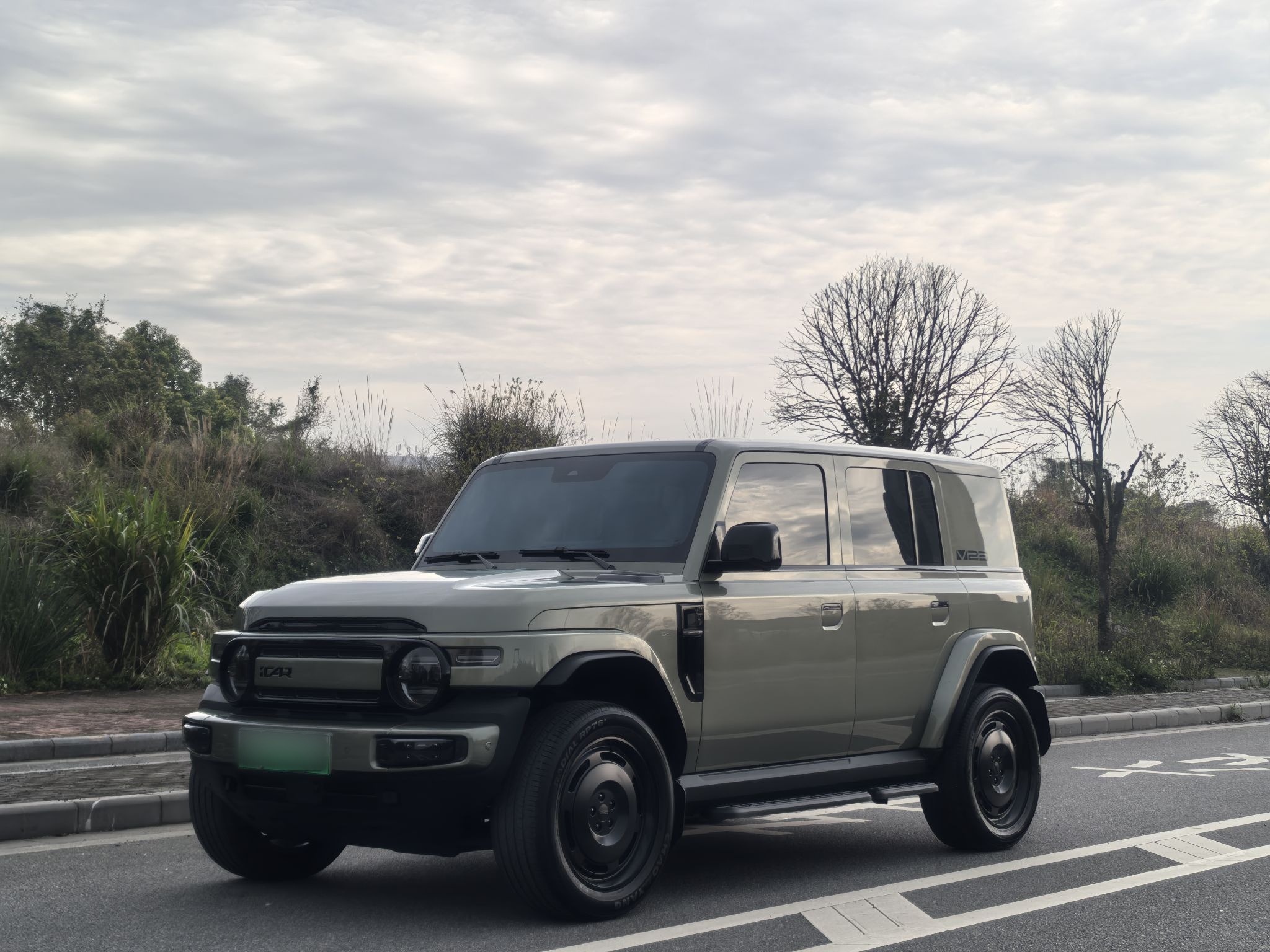 Parte inferior delantera