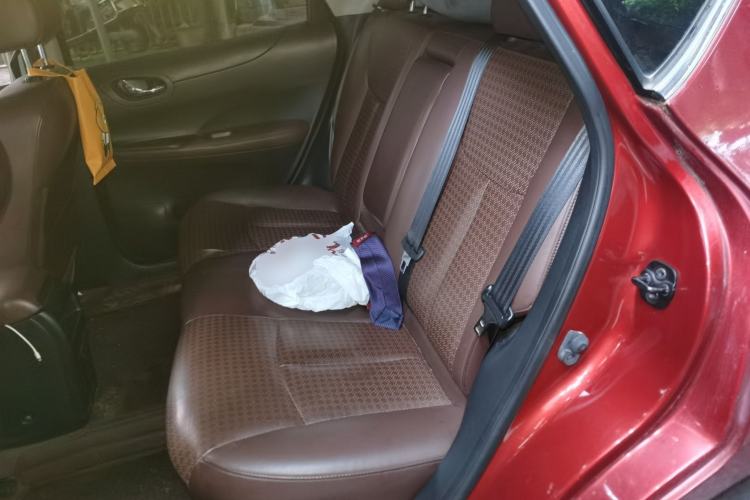 Used Nissan Tiida 2013 1.6L CVT Cool Cafe Edition Left Rear Seat