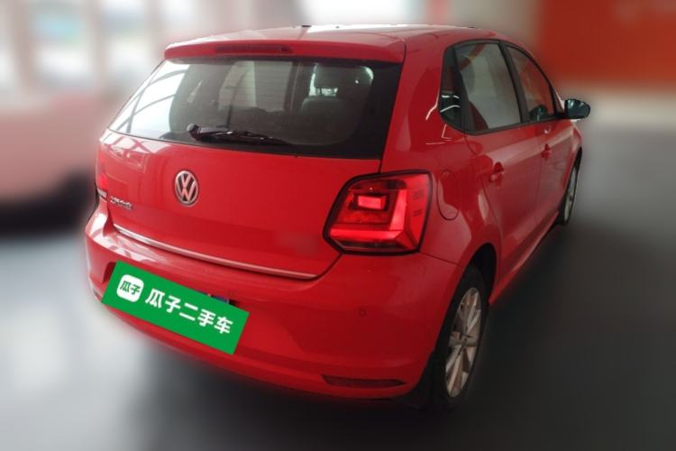 Used Volkswagen Polo 2016 1.6L Automatic Luxury Model Rear Right 45 Deg