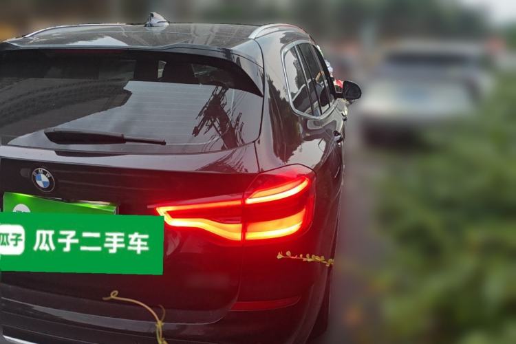 Used BMW X3 2020 xDrive25i Luxury Package Rear Right 45 Deg