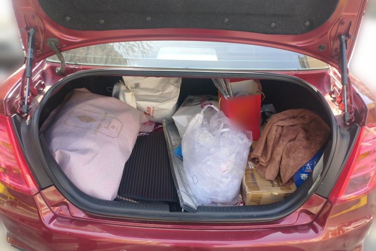 Used Bestune B50 2013 1.6L manual Comfort trim level Trunk