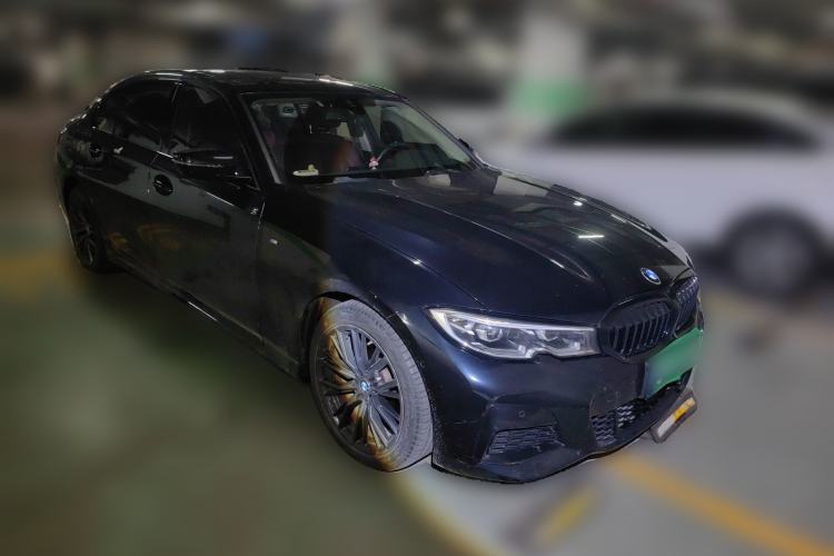 Used BMW 3 Series 2022 325Li M Sport Night Edition Package Front Right 45 Deg