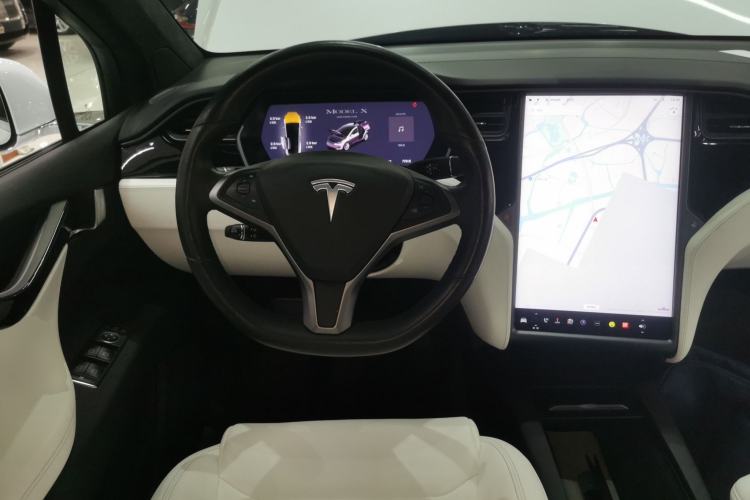 Used Tesla Model X 2020 Long-Range Upgrade Version Steering Wheel