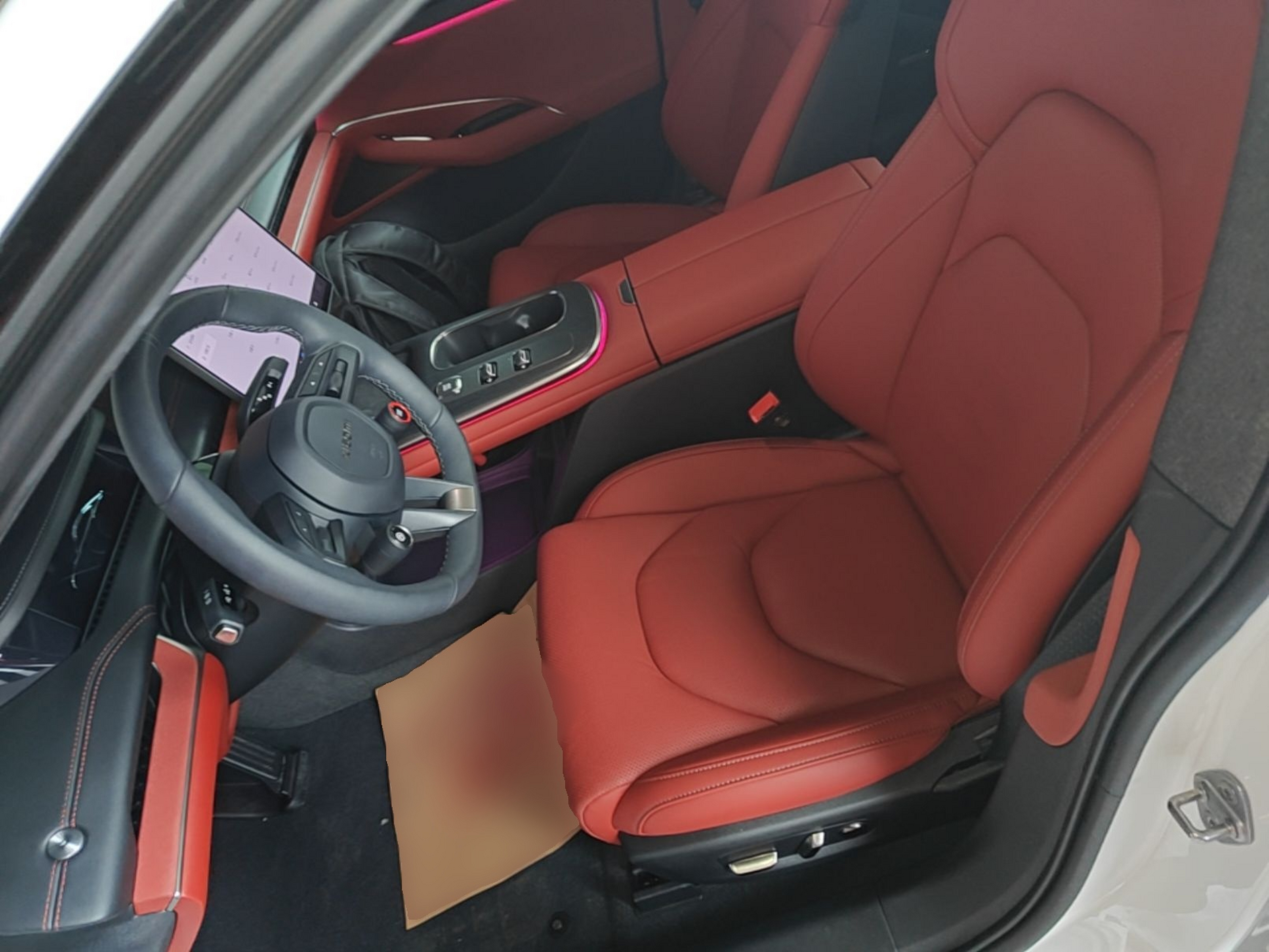 Avant de la voiture