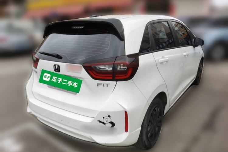Used Honda Fit 2021 1.5L CVT Trend Edition Rear Right 45 Deg