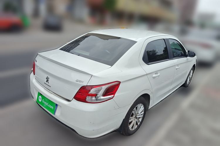 Used Peugeot 301 2014 1.6L Automatic Comfort Edition Rear Right 45 Deg