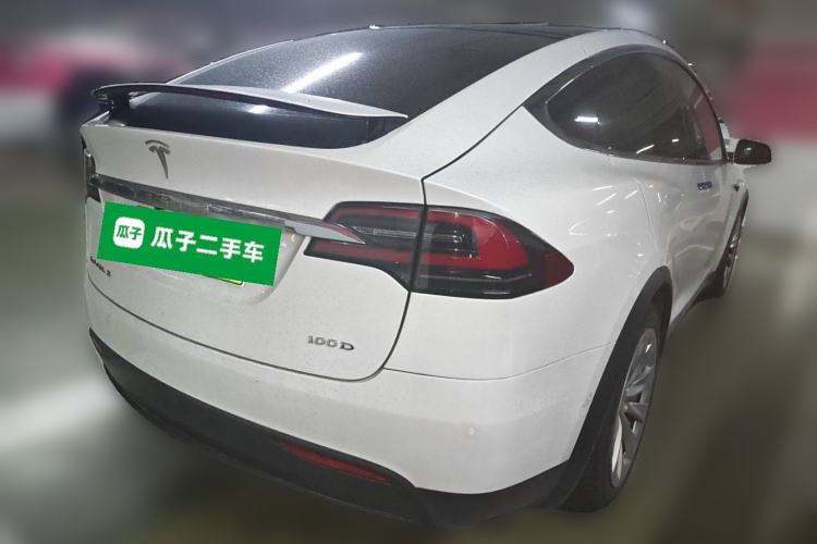 Used Tesla Model X 2017 X 100D Long Range Edition Rear Right 45 Deg