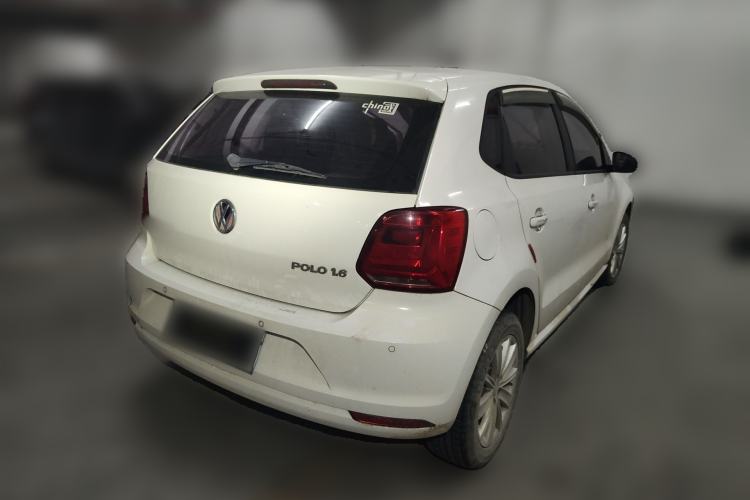 Used Volkswagen Polo 2014 1.6L Automatic Comfort Edition Rear Right 45 Deg