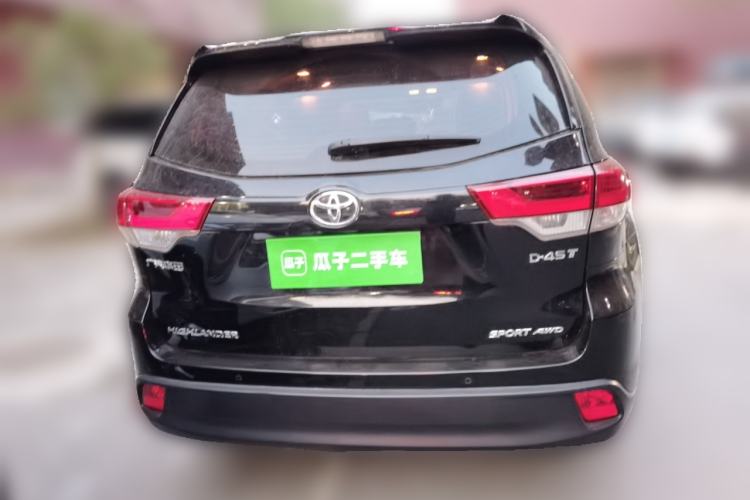 Used Toyota Highlander 2018 2.0T Four-Wheel Drive Luxury Version 7 Seats China VI Standard