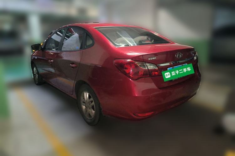 Used Hyundai Elantra 2011 1.6L Automatic Comfort Edition Rear Left 45 Deg