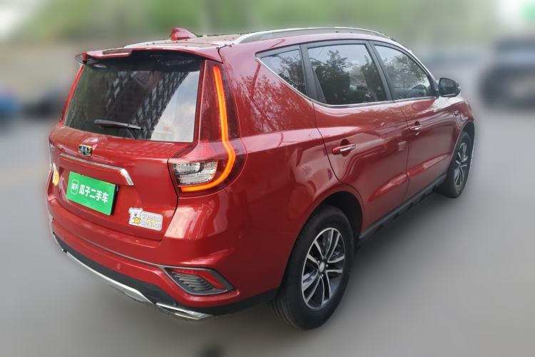 Used Geely Auto Vision X6 2018 1.4T CVT 4G Connected Flagship Edition Rear Right 45 Deg