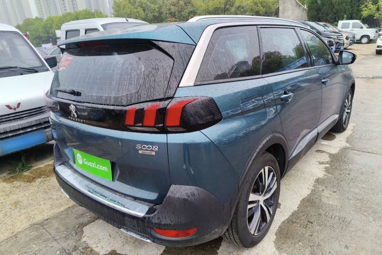 Used Peugeot 5008 2017 380THP 7-Seater Elite Edition Rear Right 45 Deg
