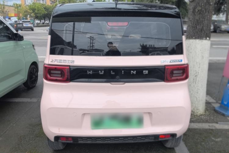 Used Wuling Hongguang MINIEV 2021 Macaron Fashion Model Lithium Iron Phosphate Rear